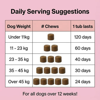 NutriPaw All-Itch Immunity Treats 120 tasty chews