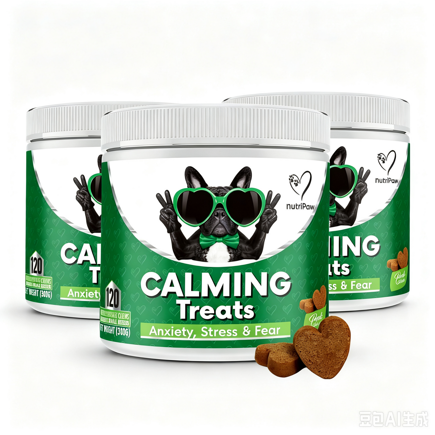 NutriPaw All-Itch Immunity Treats Calming Treats 120 tasty chews