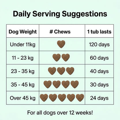 NutriPaw All-Itch Immunity Treats Calming Treats 120 tasty chews